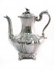 Antique English Silver Coffee Pot Newcastle 1838 | Ref. no. 04913 | Regent Antiques