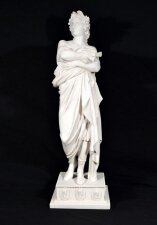 Vintage Roman Senator Composite Marble Figure 20th Century