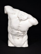 Vintage Composite Marble The Gaddi Torso Hellenic 20th C