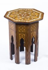 Antique Syrian Mother Pearl Inlaid Occasional Table c.1900 | Ref. no. 05004 | Regent Antiques