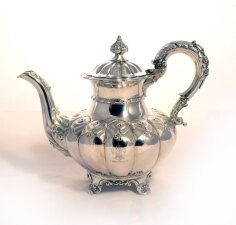 Antique English George III Silver Coffee Pot 1827 | Ref. no. 05122 | Regent Antiques