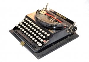 Vintage Smith Premier Typewriter in Original Case | Ref. no. 05175 | Regent Antiques