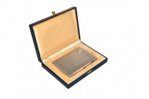 Antique English Sterling Silver Cigarette Case 1921 | Ref. no. 05211 | Regent Antiques