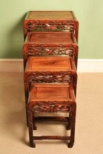Antique Chinese Hardwood Nest of 4 tables C1880 | Ref. no. 05293 | Regent Antiques