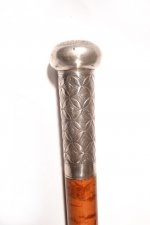 Antique Walking Cane Stick Sterling Silver Handle 1900 | Ref. no. 05323 | Regent Antiques