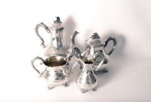 Antique  Sterling Silver Tea & Coffee Set  1838 London | Ref. no. 05345 | Regent Antiques