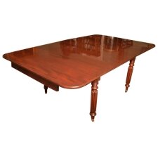 Antique Regency Mahogany Extending Dining Table c.1820 | Ref. no. 05376 | Regent Antiques