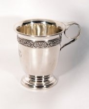 Antique English Silver Christening Mug Birmingham 1930 | Ref. no. 05421 | Regent Antiques