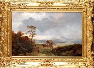 Antique Victorian Oil Painting Edward Train 1851 | Ref. no. 05490 | Regent Antiques