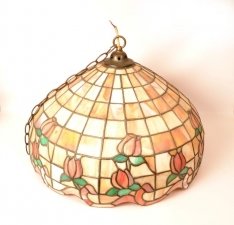 Vintage Tiffany Style Leaded Glass Lamp Shade c.1970 | Ref. no. 05596 | Regent Antiques