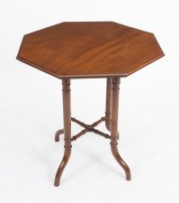 Antique Victorian Mahogany Octagonal Occasional Table c.1860 | Ref. no. 05650 | Regent Antiques