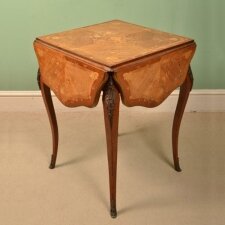 Antique Walnut Marquetry Occasional Games Table c.1880 | Ref. no. 05704 | Regent Antiques