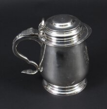 Vintage Benjamin Franklin Silver Plated Tankard& 34 by Franklin Mint 1978