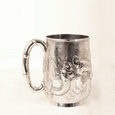 Antique Chinese Wang Hing Silver Mug c.1900 | Ref. no. 05970 | Regent Antiques