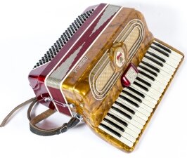 Vintage Piano Accordion 120 Bass by Fontanella | Ref. no. 06040 | Regent Antiques