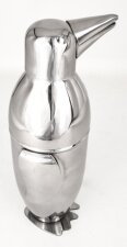 Large Art Deco Style Penguin Cocktail Martini Shaker | Ref. no. 06095 | Regent Antiques