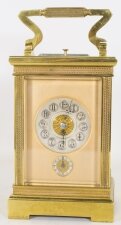 Antique Brass Carriage Clock Repeat & Alarm c.1880 | Ref. no. 06138 | Regent Antiques