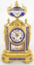 Antique French Ormolu Porcelain Mantel Clock c.1860 | Ref. no. 06148 | Regent Antiques