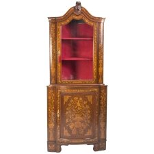 Antique Dutch Mahogany Marquetry Corner Cabinet c.1780 | Ref. no. 06236 | Regent Antiques