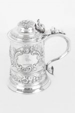 Antique George III Sterling Silver Lidded Tankard 1770 | Ref. no. 06307 | Regent Antiques