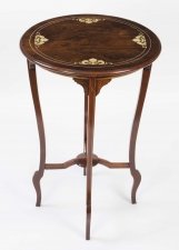 Antique Edwardian Inlaid Rosewood Occasional Table 1890 | Ref. no. 06313 | Regent Antiques