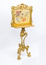 Antique Victorian Giltwood Fire Screen c.1850 | Ref. no. 06411 | Regent Antiques