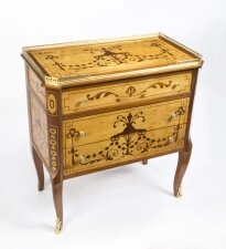 Stunning Maple & Rosewood Inlaid Marquetry Chest | Ref. no. 06455 | Regent Antiques