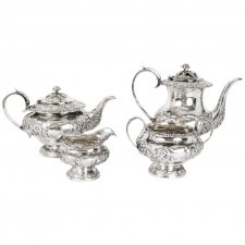 Antique Silver 4 Piece Tea & Coffee Set William IV 1831 | Ref. no. 06458 | Regent Antiques