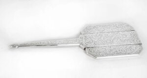 Antique Art Deco Sterling Silver Hand Mirror 1935 | Ref. no. 06474 | Regent Antiques