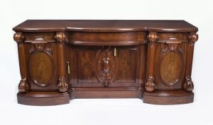 Antique William IV Flame Mahogany Sideboard c.1830 | Ref. no. 06538 | Regent Antiques