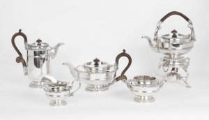 Antique Silver Tea Coffee Set x 5 Paul Storr Style 1917 | Ref. no. 06601 | Regent Antiques