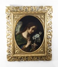 Antique Painting Angel of the Annunciation Carlo Dolci | Ref. no. 06646b | Regent Antiques