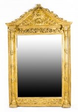Antique French Régence Style Giltwood Mirror c.1900 | Ref. no. 06653 | Regent Antiques