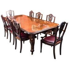 Antique Victorian Mahogany Dining Table & 8 Chairs | Ref. no. 06725a | Regent Antiques