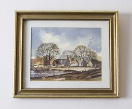 Vintage Watercolour by Isabel Castle Late 20th Century | Ref. no. 06758 | Regent Antiques