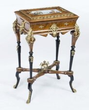 Antique Napoleon III walnut & porcelain Jardiniere C1860 | Ref. no. 06780 | Regent Antiques