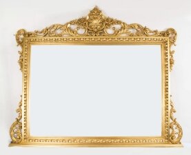Decorative Large Ornate Italian Florentine Mirror 154 x 198 cm | Ref. no. 06825 | Regent Antiques