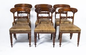 Antique Set 6 Regency Dining Chairs Gillows Style | Ref. no. 06842 | Regent Antiques