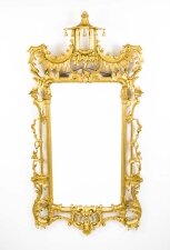 Vintage Chinese Chippendale Giltwood Mirror | Ref. no. 06868 | Regent Antiques