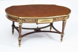 Superb French Walnut Parquetry Coffee Table | Ref. no. 06913 | Regent Antiques