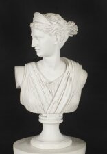 Vintage Marble Bust Diana 20th Century | Ref. no. 07008A | Regent Antiques