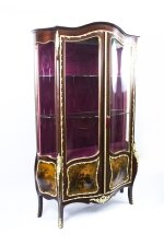 Antique French Kingwood Vernis Martin Display Cabinet c.1880 | Ref. no. 07112a | Regent Antiques