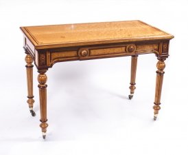 Antique Writing Table | Gillows | Birdseye Maple | Ref. no. 07124 | Regent Antiques