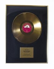 A Framed Artie Shaw Gold Record First Released in 1939 | Ref. no. 07133d | Regent Antiques