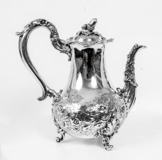Antique Paul Storr Sterling Silver Coffee Pot 1833 | Ref. no. 07152 | Regent Antiques