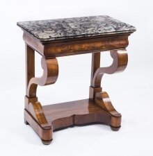 Antique Charles X Period Walnut Console Table c.1830 | Ref. no. 07172 | Regent Antiques