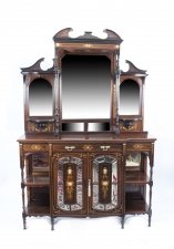 Antique  Edwardian Inlaid Rosewood Cabinet c.1890 | Ref. no. 07200 | Regent Antiques