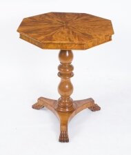 Antique Louis Philippe Satinwood Octagonal Occasional Table c.1820 | Ref. no. 07209 | Regent Antiques