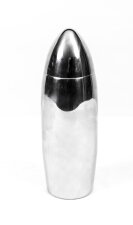 Large Stainless Steel Bullet Shaped Cocktail Shaker | Ref. no. 07267 | Regent Antiques