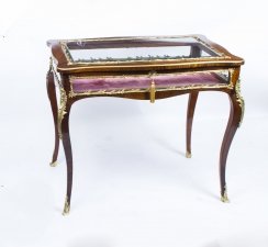 Antique French Rosewood & Ormolu Bijouterie Display Table | Ref. no. 07272 | Regent Antiques